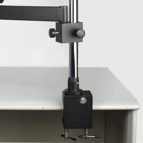 Vista 7 de Microscope Kit Rotatable Universal Articulating Arm Stand for Binocular Trinocular Stereo Zoom Microscope Focus Microscopio Camera Repair Tools
