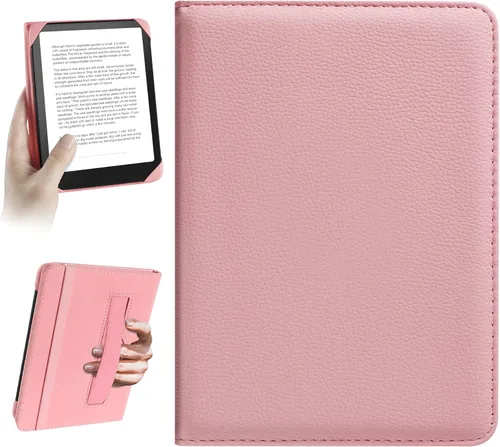 Vista 12 de HoYiXi Funda universal para Kindle eReader de 6 pulgadas, compatible con Paperwhite (2015/2018)/Pocketbook y Tolino/Kobo Clara HD, funda protectora