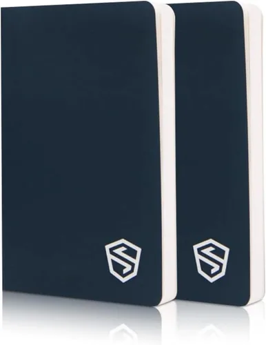 Vista 9 de Stonebook - Cuaderno de almacenamiento de frases de semillas criptográficas, papel de piedra impermeable y resistente al desgarro, 80 páginas, copia