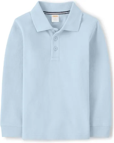 Gymboree Polo de manga larga para niños y niños pequeños