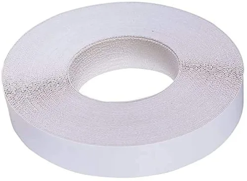 Edge Supply Rollo de melamina negra de 1-1/2 pulgadas x 10 pies de bandas de borde negro – Bordes flexibles pre-pegados – Fácil aplicación para