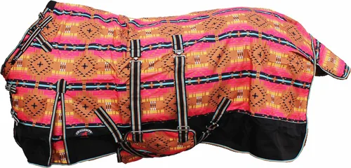 66 "1200D Turnout Ligero Bellyband Rain Horse Manta de invierno Hoja 397B