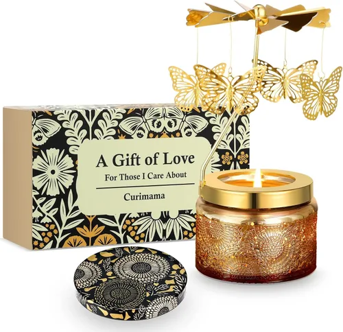 Regalos para el día de la madre para mamá, regalos de vela de mariposa para mujeres, regalo de cumpleaños único para mujeres, mamá hermana, el mejor