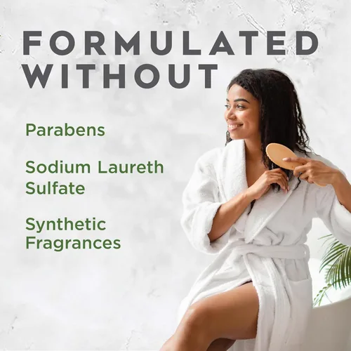 Vista 3 de Avalon Organics Champú de pera de coco totalmente natural, 11 onzas líquidas