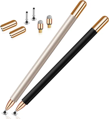 Vista 10 de StylusHome - Lápiz capacitivo universal para iPad (2 unidades), pantalla táctil para Apple/iPhone/iPad pro/Mini/Air/Android/Microsoft/Surface, todas