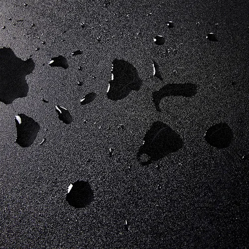 Vista 8 de Yaheetech - Mesita de noche con cajones, mesa auxiliar de cabecera con 3 cajones y base resistente, mesa de acento de madera con espacio de Negro