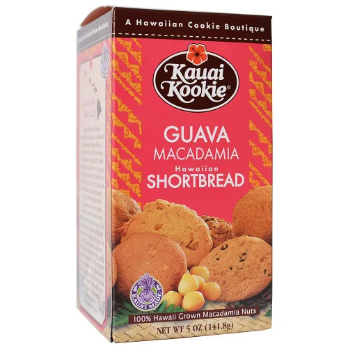 Kauai Kookie Guayaba Macadamia 5 onzas