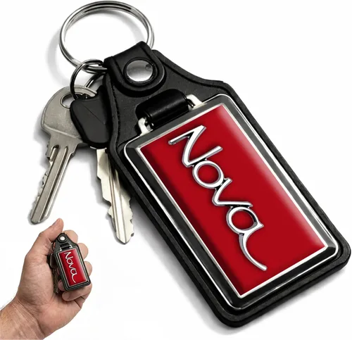 Vista 82 de Brotherhood Car Key Chain for Cutlass - Classic Models Keychain for Men and Women Gift Key Ring