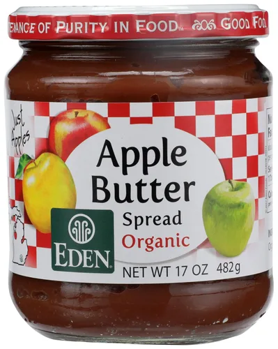Vista 5 de EDEN FOODS Mantequilla de Manzana Orgánica, 17 OZ