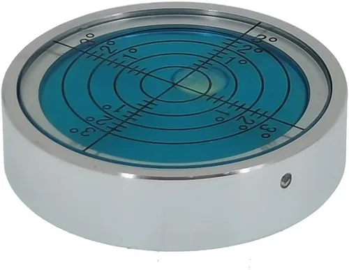 Vista 2 de Ventilador de nivel pequeño nivel de alta precisión dirección universal nivel burbuja horizontal horizontal burbuja circular (1.575 in)