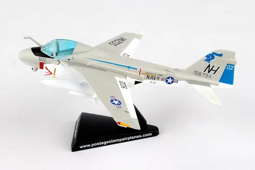 Vista 6 de Daron Worldwide Trading Sello Postal A-6 Intruder Va-52 Knightriders 1/14 Modelo de Avión