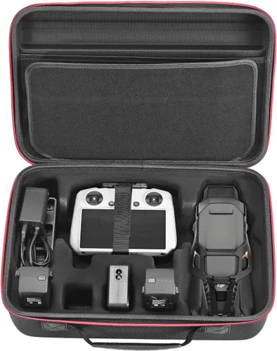 Vista 9 de RLSOCO Funda rígida para DJI Mavic 3 Classic/Mavic 3 Cine Fly More Combo - Compatible con: Mavic 3 Body, RC Pro o DJI RC Controller