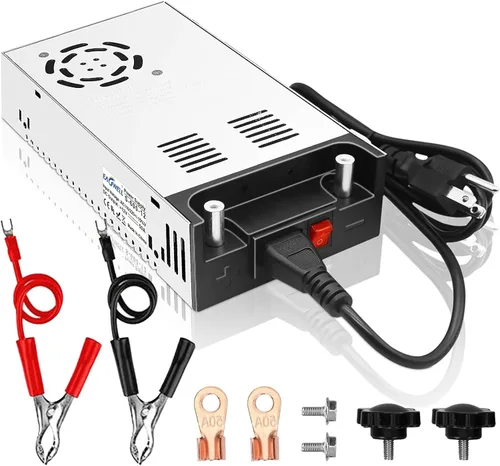 Vista 10 de Convertidor de 110 V a 12 V, convertidor universal SMPS de CA a CC, adaptador de transformador de fuente de alimentación conmutada para RV, bomba