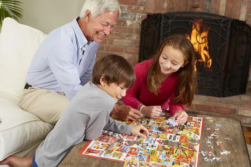 Vista 5 de White Mountain Puzzles Fads - Rompecabezas de 1000 piezas