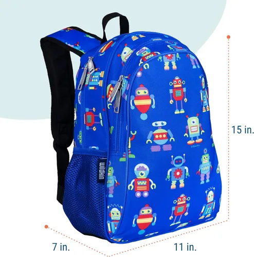 Vista 4 de Wildkin - Mochila infantil de 15 pulgadas para niños y niñas