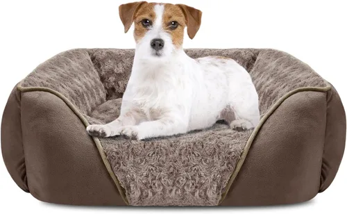 Vista 37 de INVENHO Cama grande para perros grandes, medianos y pequeños, cama ortopédica rectangular lavable para perros, cama suave y relajante