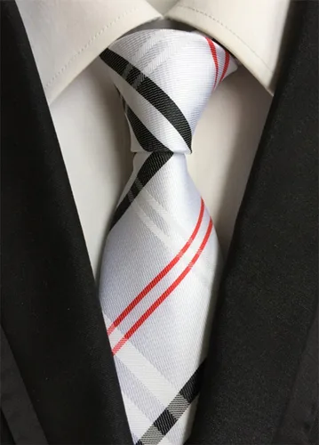 Vista 94 de WeiShang Lote de 6 corbatas clásicas de seda para hombre, corbatas tejidas jacquard Style 29