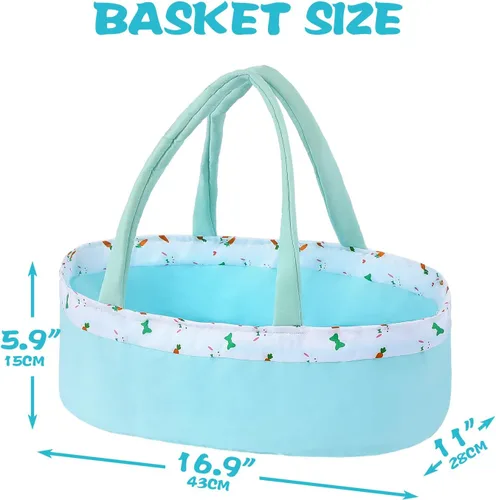 Vista 4 de 8 piezas de ropa de muñeca Reborn con moisés para muñecas de 17 a 22 pulgadas, ropa de muñeca de bebé, accesorios para muñeca recién nacida