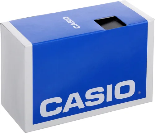Vista 4 de Casio AQ160W-1BV reloj análogo y digita de acero inoxidable con correa negra para hombre