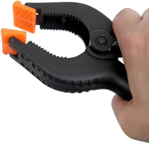 Vista 5 de MaxLLTo Abrazadera de resorte de repuesto de 1-1/2 pulgadas con mandíbulas giratorias con punta para bocina grande 19088