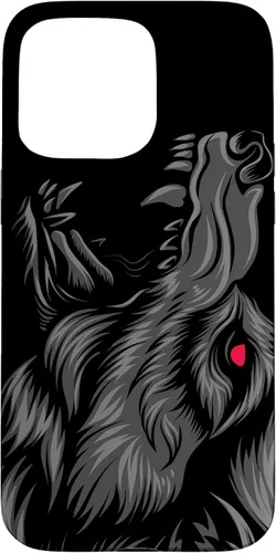 Vista 10 de Viking Fenrir Wolf Howls to The Gods - Norse Mythology Case for iPhone 17