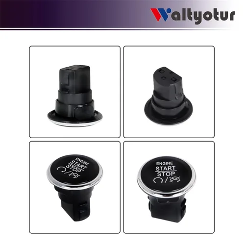 Vista 2 de waltyotur Reemplazo del interruptor de botón de encendido del salpicadero del motor sin llave para Commander Grand Cherokee