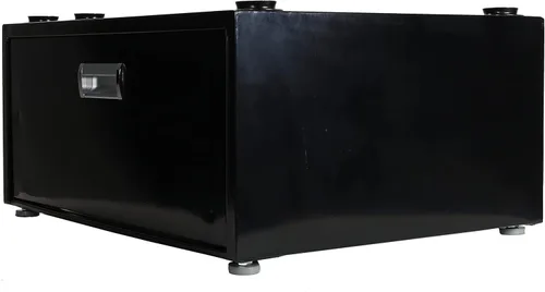 Vista 2 de Equator - Pedestal de lavandería con cajón (negro)