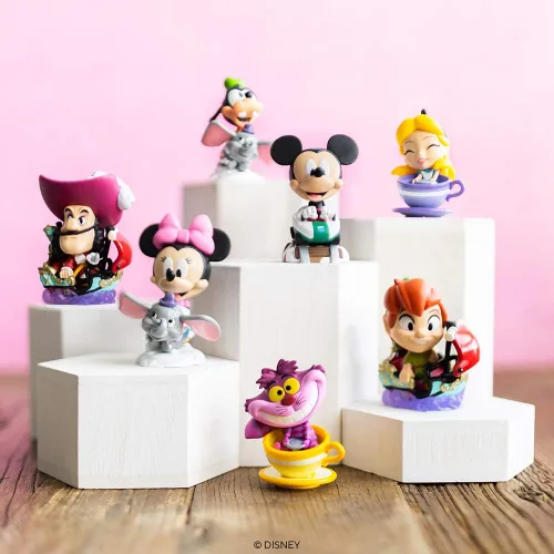 Vista 2 de Funko Mini figuras de Disney 65 aniversario, una figura al azar, azul