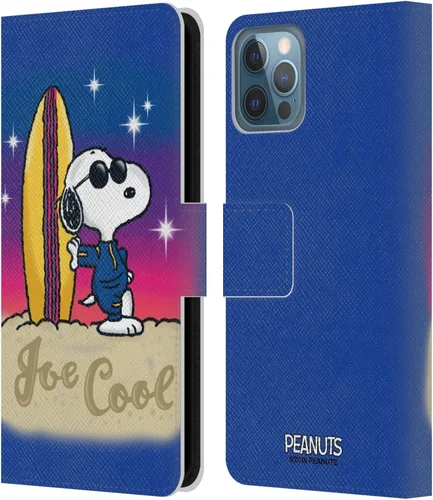 Vista 117 de Head Case Designs Funda de piel con licencia oficial de Peanuts Beach Surf Snoopy Boardwalk Airbrush compatible con Apple iPhone 11
