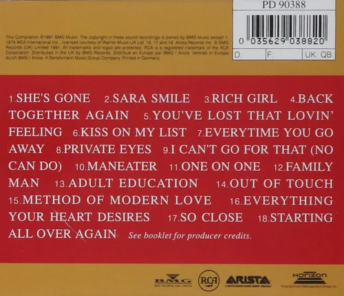 Vista 2 de Looking Back the best of Daryl Hall John Oates