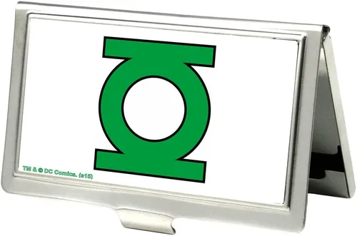 Vista 19 de Buckle-Down Tarjetero BATMAN ARKHAM ASYLUM Joker Pose Plata Cepillada - Pequeño