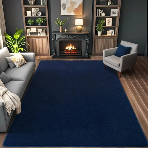 Vista 35 de AROGAN Alfombra Shag de Pasillo de 2 x 4 pies para pasillos, alfombras lavables con espuma viscoelástica para dormitorio, entrada