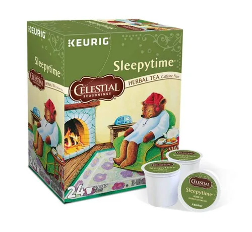 Keurig - Cápsulas de té y hielo K-Cups de 18 22 24 cápsulas de todas las marcassabores (vinosChaiCelestialTazoDiet Snapple) (24 cápsulas de té de