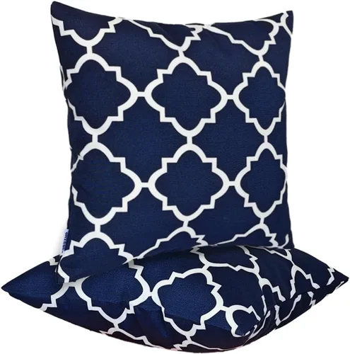 Vista 24 de JMGBird Almohadas impermeables para exteriores de 18 x 18 pulgadas para muebles de patio, cama, sofá y sofá