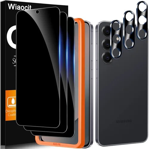 Vista 7 de Wiaocit Paquete de 3 protectores de pantalla de vidrio templado para iPhone Air, dureza 9H, sin burbujas, compatible con fundas