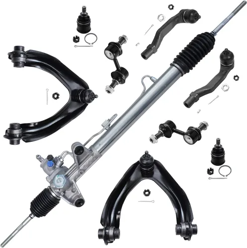 Vista 69 de Detroit Axle - Kit de brazos de control de extremo de 8 piezas para Toyota 2001-2003 Highlander 2002-2003 Camry Lexus ES300, 2 brazos de control
