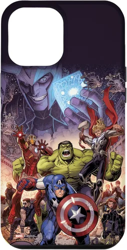 Vista 25 de Funda para iPhone 13 Marvel The Avengers Infinity Saga Comic