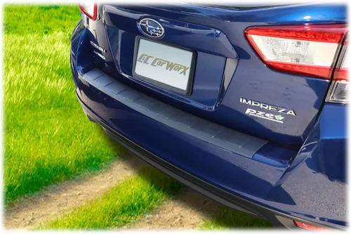 Vista 5 de C&C CarWorx - Protector de parachoques trasero de repuesto compatible con Subaru Impreza Hatchback de 5 puertas 2017, 2018, 2019, 2020, 2021, 2022