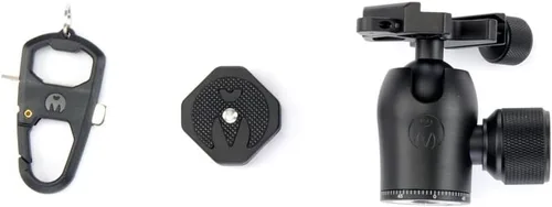 Vista 4 de 3 Legged Thing AirHed Pro - Cabezal de trípode con base de panorámica de 360 grados, cabezal de bola compatible con Arca-Swiss adecuado para cámaras