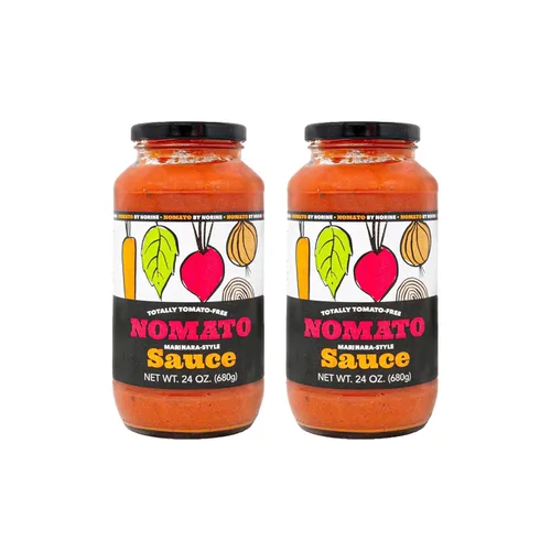 Vista 8 de Nomato - Paquete de 2 de Salsa de Ketchup Original Sin Tomate (13 oz) - Sin Tomate, Sin Gluten, Sin Nueces y Sin Lácteos (Ketchup, Paquete de 2)