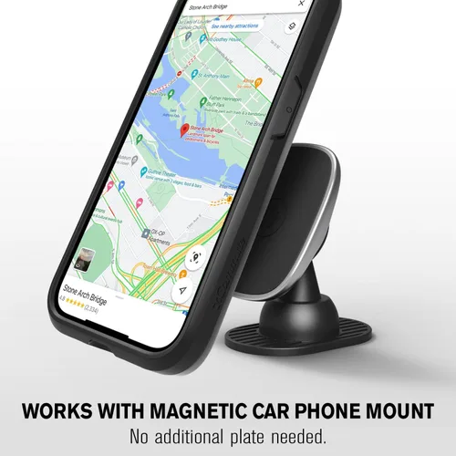 Vista 7 de VENA vCommute Funda tipo cartera compatible con Apple iPhone 14 (15.5 cm), funda de cuero con tapa plegable, tarjetero con función de soporte
