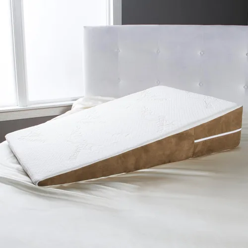 Vista 2 de Avana Slant espuma de memoria almohada con rayón hechas de bambú Cover, Memory Foam, Beige, XL