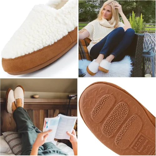 Vista 2 de Acorn - Pantuflas estilo mocasín para mujer