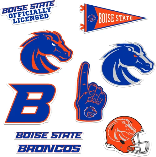 Vista 82 de American University Paquete Variado de 10 Calcomanías Grandes de Vinilo de Lujo - Laptop, Botella de Agua, Scrapbooking, Tableta, Monopatín