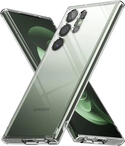 Ringke Fusion - Funda para Samsung Galaxy S23 Ultra (siempre luce con clase), revestimiento UV resistente a arañazos y decoloración, bolsillos de