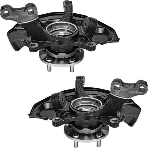 Vista 404 de Detroit Axle - 4 brazos de control de extremo delantero para Nissan Frontier Xterra 2000-2004 Brazos de control inferior y superior con rótulas