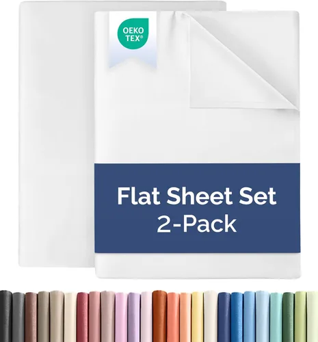 Vista 22 de Sábana encimera de bolsillo profundo, más suave que el algodón egipcio, 1 sábana encimera para colchón tamaño King