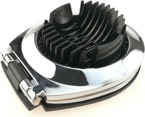 Vista 2 de Cortador de huevos de acero inoxidable con 3 estilos de rebanar