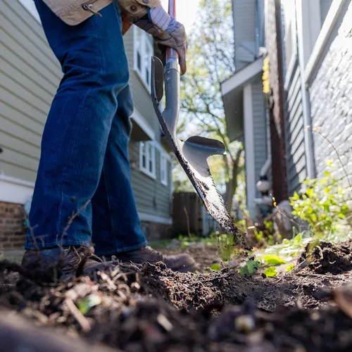 Vista 9 de Radius Garden Pala elimina raíces Root Slayer XL