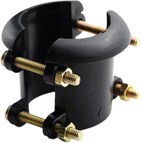 Vista 2 de Accesorio deflector de ardilla para casas de pájaros y poste de alimentación, tapón de hebilla montado para protector de casa de pájaros